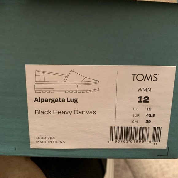 Tom’s Lug Shoes - Picture 6 of 6